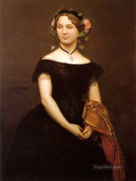 Retrato de mademoiselle Durand Jean Léon Gerome Pinturas al óleo